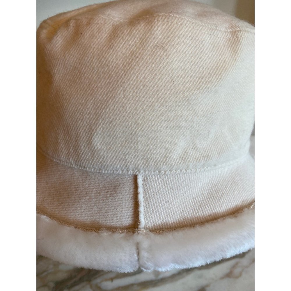 Manhattan Hat Co. Ivory Bucket Hat Soft Lining One Size - Picture 2 of 7